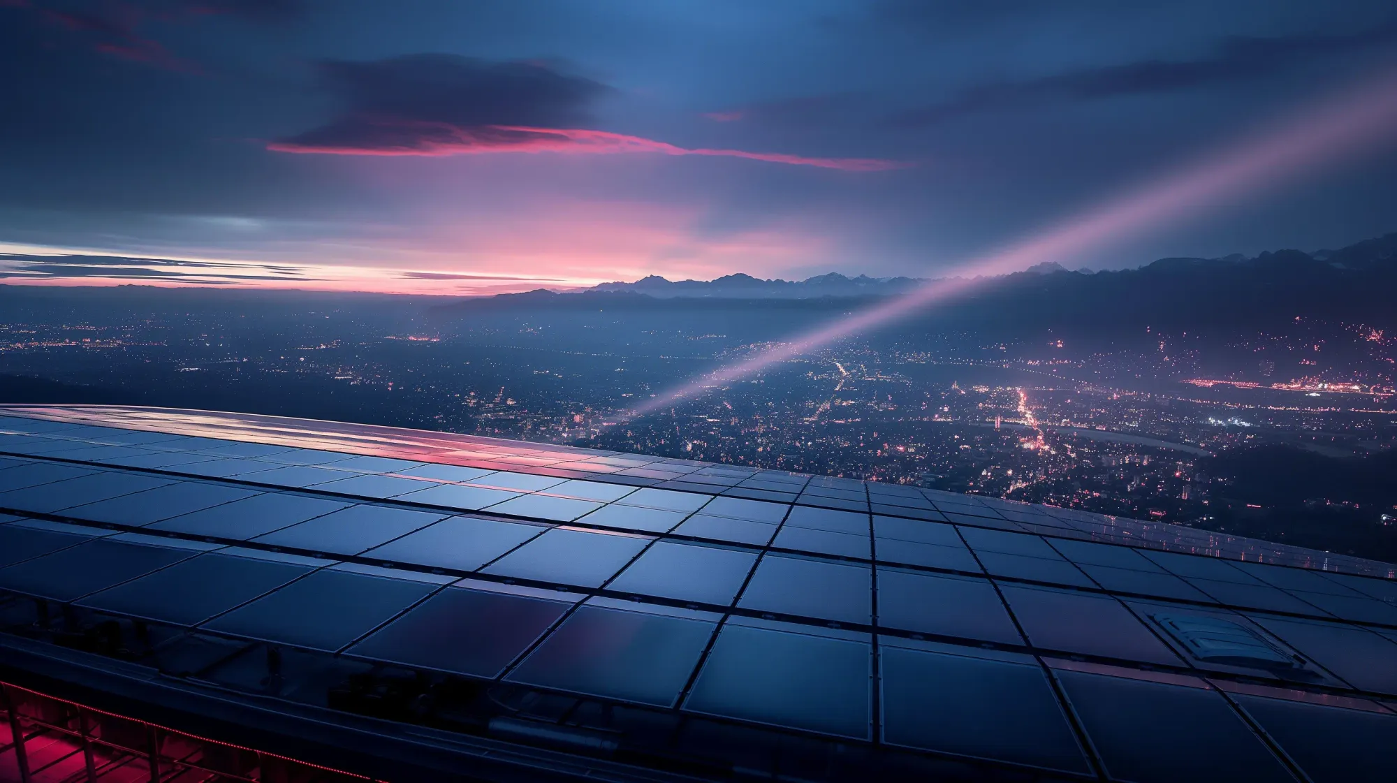 The Stade de Genève photovoltaic power plant